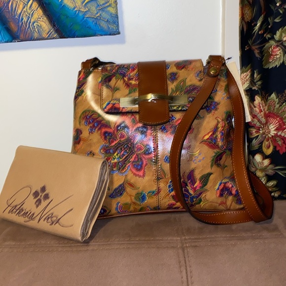 PATRICIA NASH FRENCH TAPESTRY LARONE SHOULDER BAG NWT & DUST BAG - Picture 14 of 16